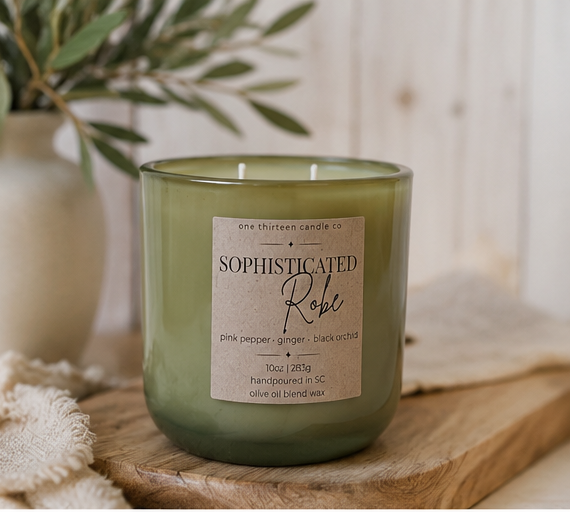 Sophisticated Robe- 10oz Candle