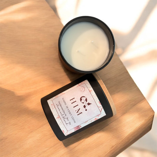 Him 10oz Double Wick Candle