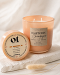 Raspberry Champagne - 10oz Candle